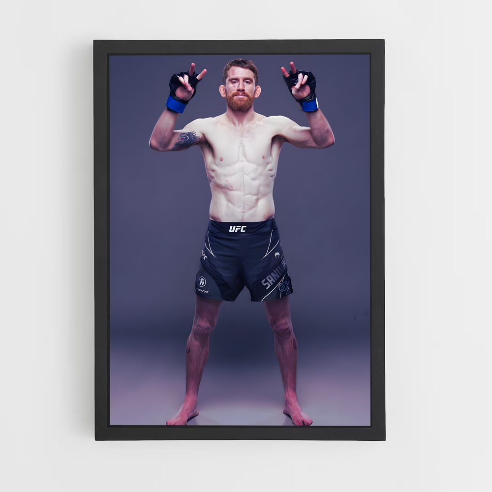 Poster Champion de la Grosse Berline – affiche MMA (vue 2)